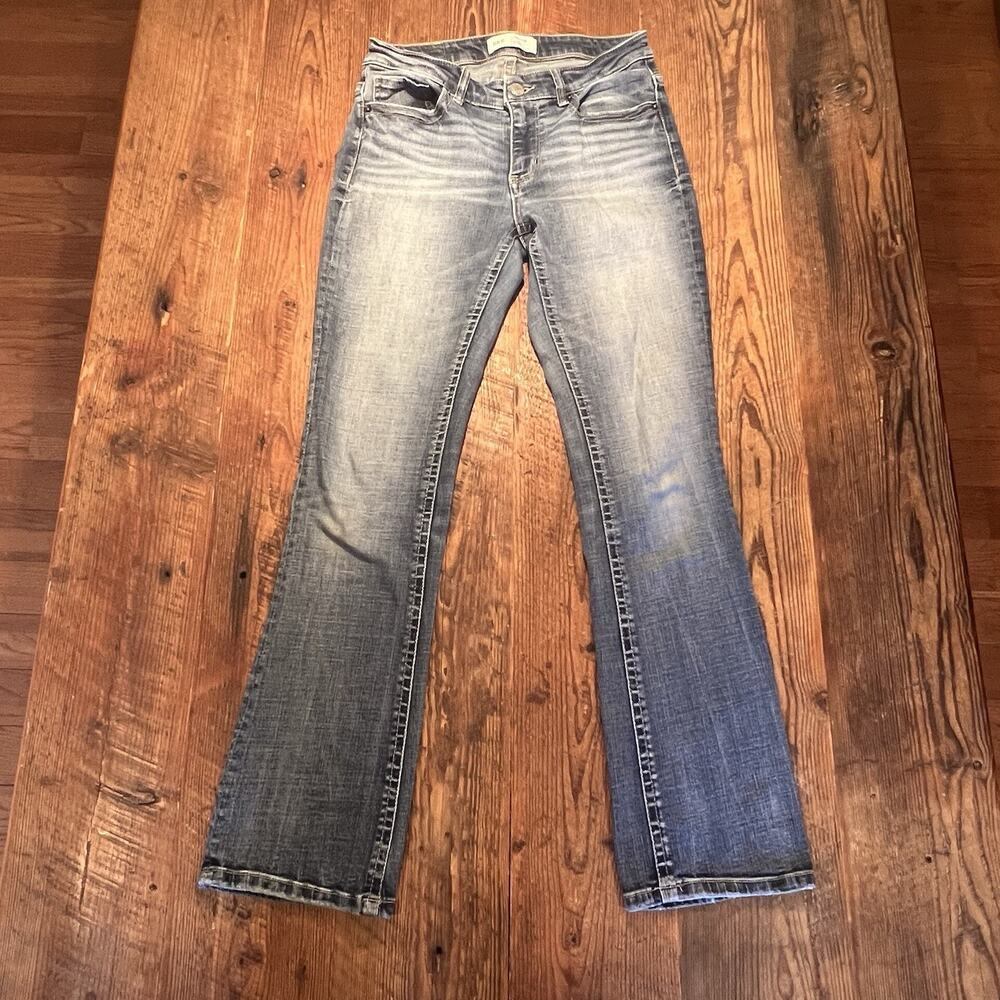 BKE Payton Jeans Universal Fit Mid-Rise Tailored Bootcut Size 25 Low Rise y2k - Picture 2 of 16